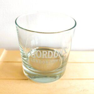 Gordons London Dry Gin Vintage Bar Glass